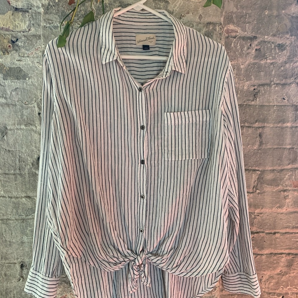 Universal Thread Striped Button Down - L
